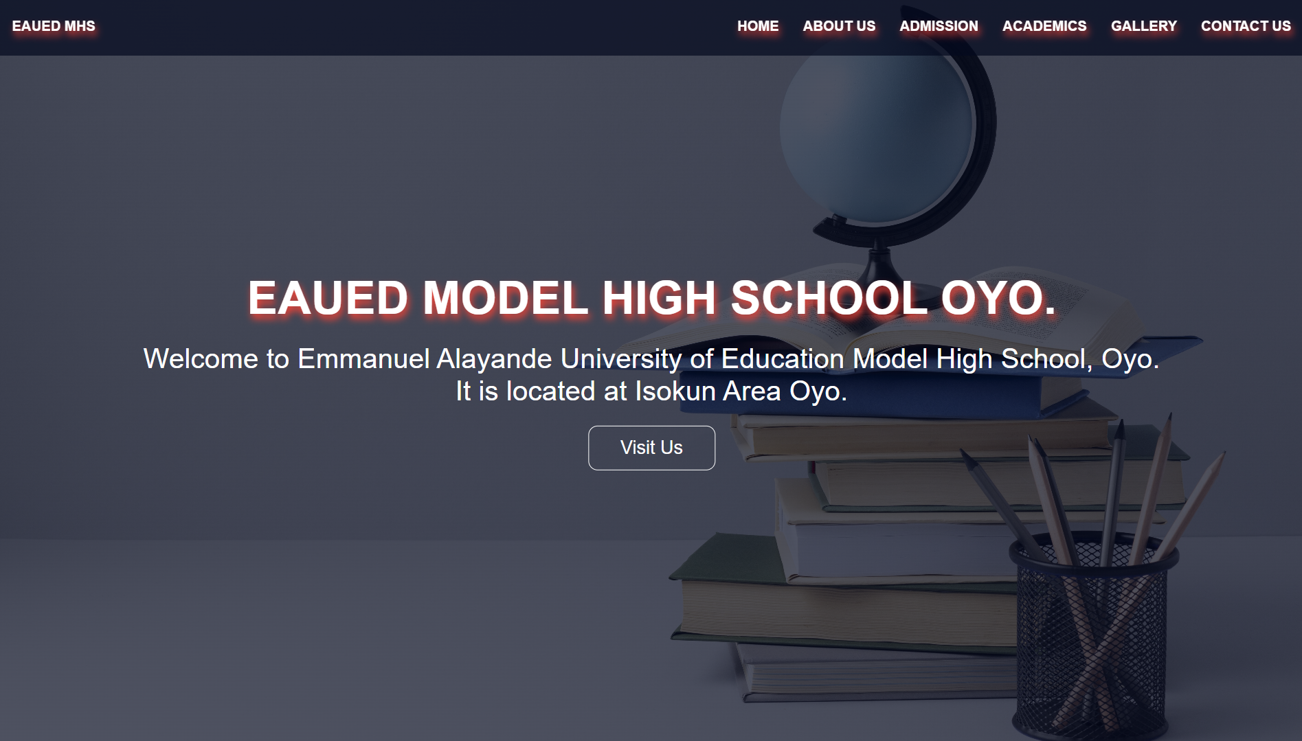 Project three screenshot