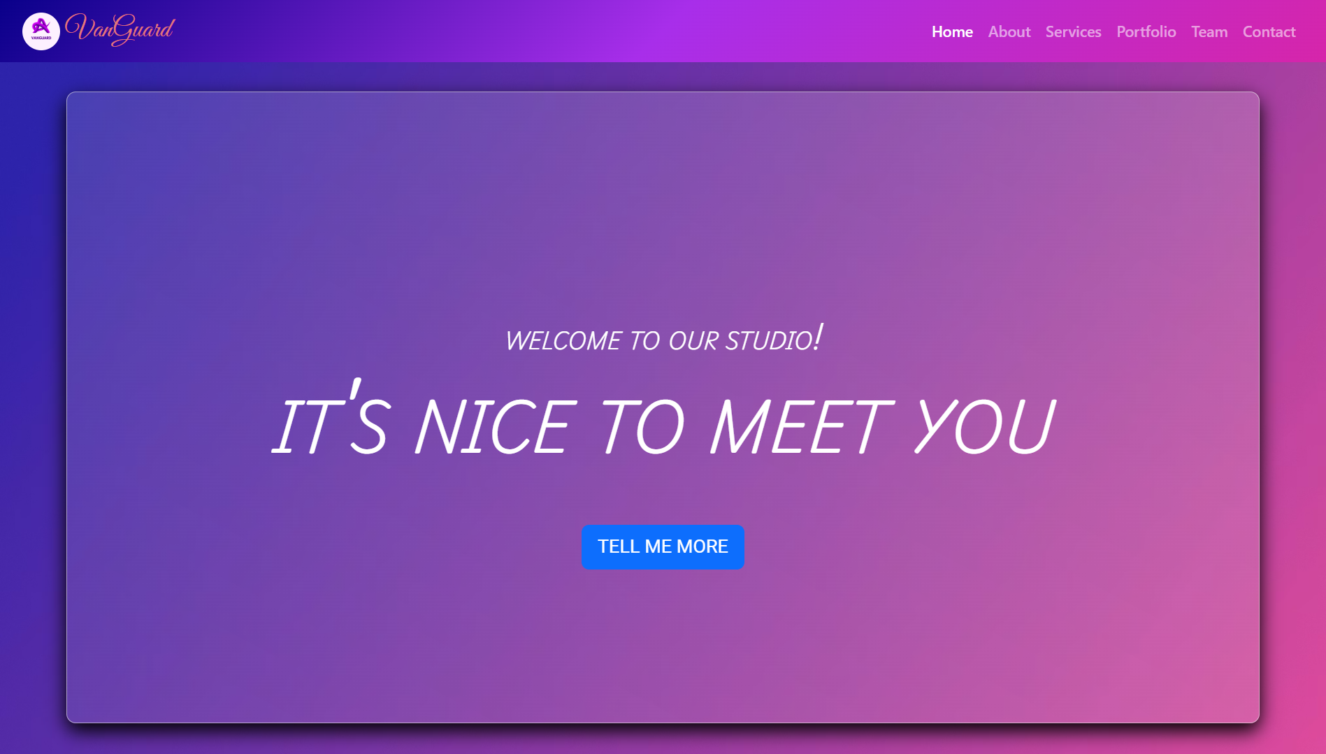 Project three screenshot